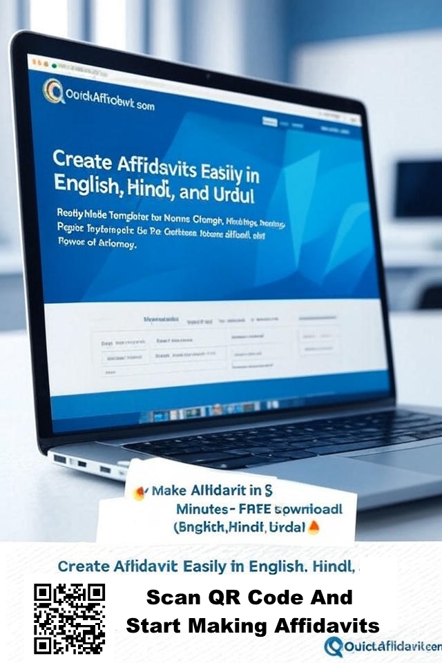 Free affidavit format"
